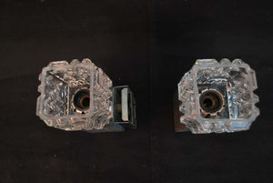 Sexy pair of 1970's Italian sconces ( possibly sciolari )