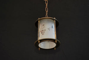 Set of Three 1920s Brass Plated Lanterns