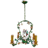 Antique small French 1940 chandelier