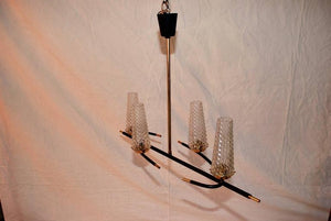 Elegant Mid-Century French Chandelier by Maison Arlus