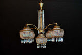 Sexy 1960s Crystal Chandelier