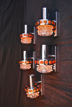Set of Five Sconces by RAAK