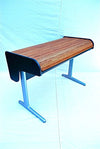 Antique rolling desk by George nelson
