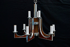 sexy 1960 chandelier design by LIGHTOLIER