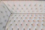 Rare and Sexy Large Sofa Cantilever Design by Milo Baughman Chesterfield Style