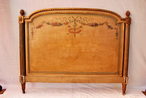 Beautiful French Turn of the Century Bed Louis XV Style