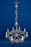 Beautiful French Solid Bronze Chandelier
