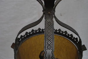 Elegant 1920's Cast Iron Lantern