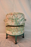 Very Rare Monterverdi Young Chair with Hand-Painted Jack Lenor Larsen Fabric