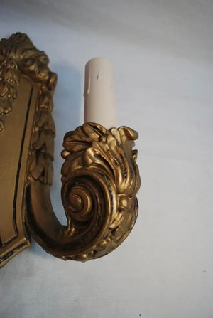 Elegant Pair of 1920s Sconces