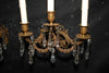 Beautiful and elegant pair of late 19 th Century French bronze sconces