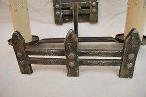 Set of Four Craftsman/Gothic Sconces