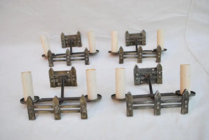 Set of Four Craftsman/Gothic Sconces