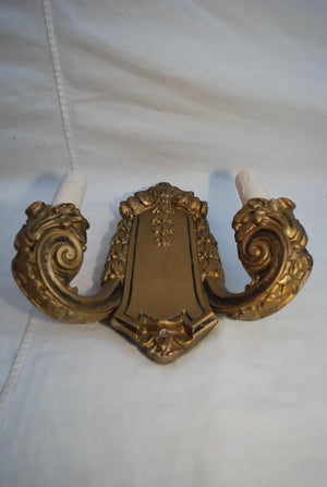 Elegant Pair of 1920s Sconces