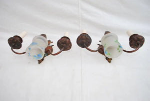 Elegant pair of 1920's sconces