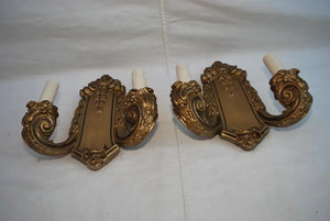 Elegant Pair of 1920s Sconces