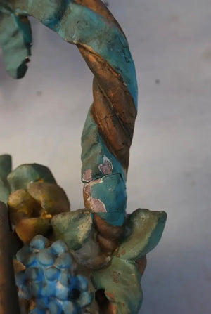 Beautiful pair of 1920's plaster sconces