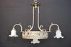 Elegant Turn of the Century French POOL Table Light