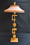Beautiful Pair of Table Lamps by James Mont with Original Shade