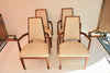 Elegant Pair of Mid-Century Leather Chairs Design by Monteverdi Young