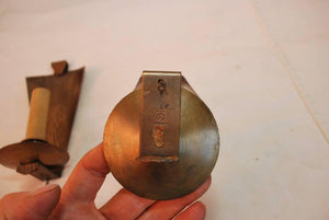 Elegant Pair of Arts & Crafts Copper Sconces Signed Roycroft