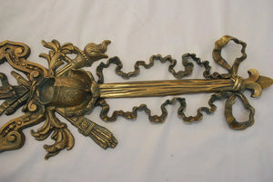 Beautiful and Rare Very Large French Bronze Sconces