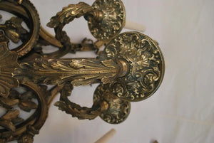 Beautiful and Rare Very Large French Bronze Sconces